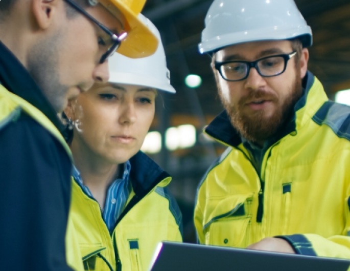 Training being delivered to a project team